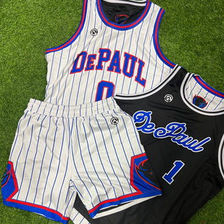 Depaul University Club Basketball Pro-Fit Reversible Basketball Jersey Round Neck