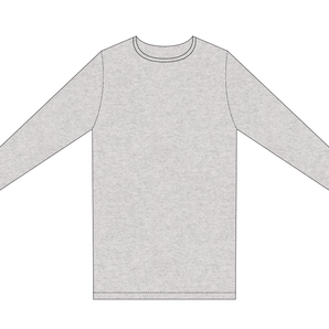 Custom Casual Cotton Long Sleeve T-Shirt
