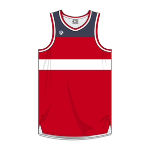 Clubhouse Original: Washington Striped Basketball Jersey
